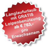 Langlauf Pauschale und Nordic Sports im Salzburger Land